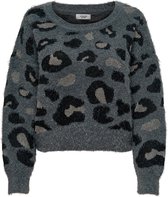 JdY JDYKATHY L/S JACQAURD PULLOVER KNT Dames Trui - Maat XL
