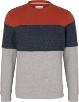 Tom Tailor Lange mouw Trui - 1027441 Rood (Maat: XXXL)