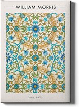 Walljar - William Morris - Vine - Muurdecoratie - Canvas schilderij