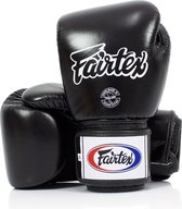 Fairtex BGV1 Universal Bokshandschoenen - "Tight-Fit" Design - Zwart - Maat 14 oz