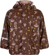 CeLaVi - Regenjas met fleece voor kinderen - Herfst - Rocky road - maat 130 (128-134cm)