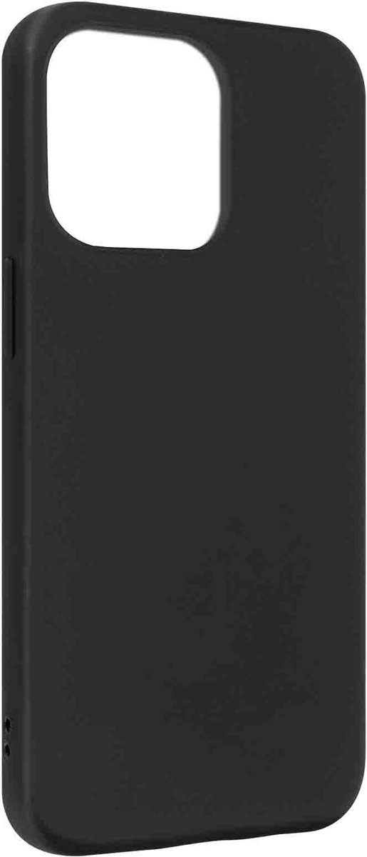 Geschikt voor Apple iPhone 13 Pro Case Sterk Soepel en Flexibel Siliconegel Zwart