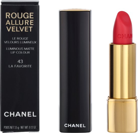 Chanel Rouge Allure Velvet Lipstick 43 “La Favorite”