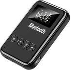 Bluetooth Audio River & Transmitter - BT 5.0 - Bluetooth Ontvanger & Zender - Handsfree Bellen - K6 - Zwart