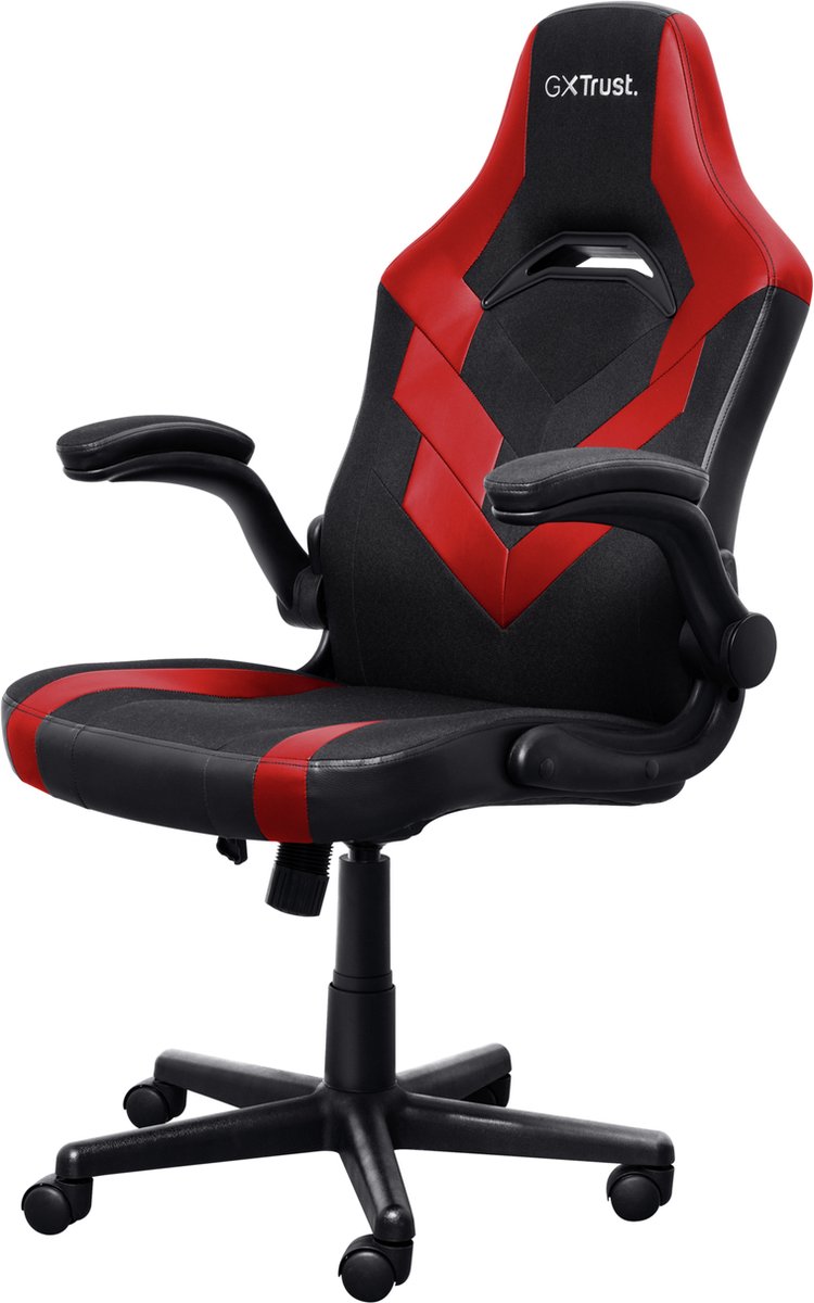 Trust GXT 703R Riye Gaming Stoel Verstelbaar Rood/Zwart - afbeelding 3
