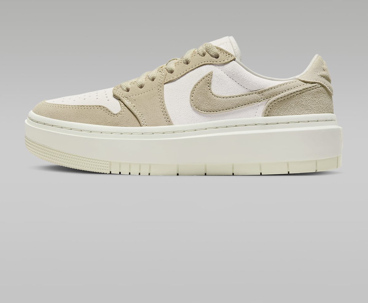 Nike Air Jordan 1 Elevate Low Sneakers Dames – Sail/Coconut Milk Wit