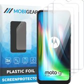 Mobigear - Screenprotector geschikt voor Motorola Moto G9 Play | Mobigear Screenprotector Folie - Case Friendly (3-Pack)