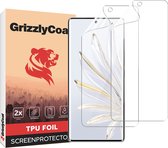 GrizzlyCoat Screenprotector geschikt voor HONOR 70 Hydrogel TPU | GrizzlyCoat Screenprotector - Case Friendly + Installatie Frame (2-Pack)