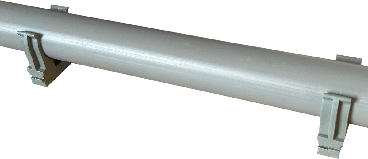 Jäger Direkt 613514 Collier De Serrage EN16 16 Mm Gris Clair  RAL 7035 100 Pc S Sans Halogene Sans Silicone 92642797