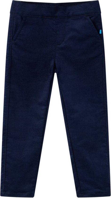 vidaXL-Kinderbroek-128-donker-marineblauw