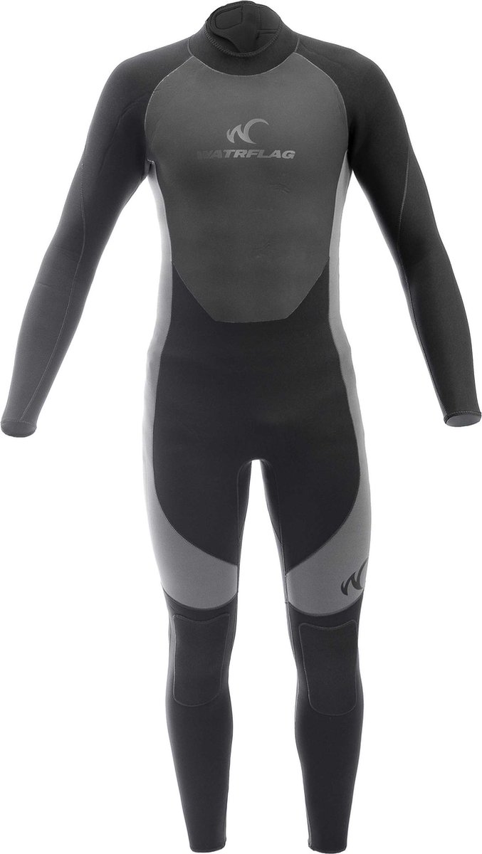 Watrflag wetsuit Melbourne Heren - lange mouwen - allround full body wetsuit 4/3 mm Neopreen M