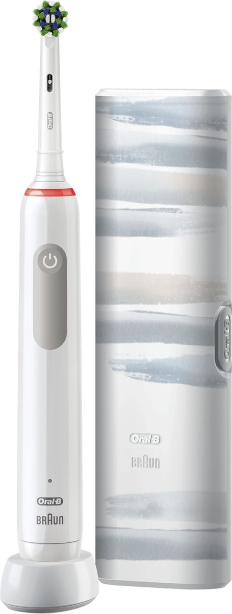 Afbeelding 2 van Oral-B Pro 3 3500 - Elektrische Tandenborstel - Wit