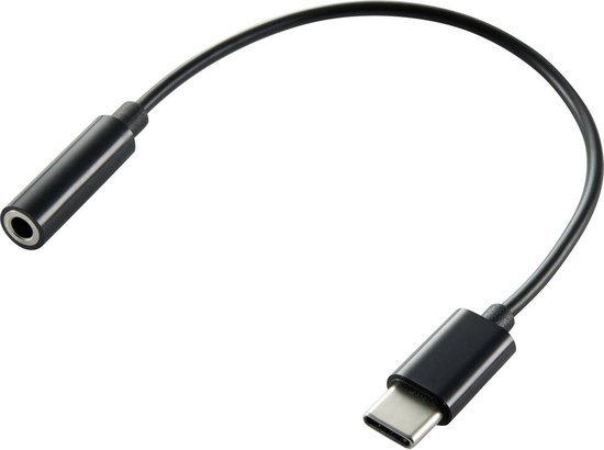 Renkforce Audio Adapterkabel [1x USB 3.2 Gen 1 stekker C (USB 3.0) - 1x Jackplug female 3,5 mm]