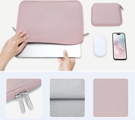 Housse pour ordinateur portable 15-16 pouces, housse de sac à dos