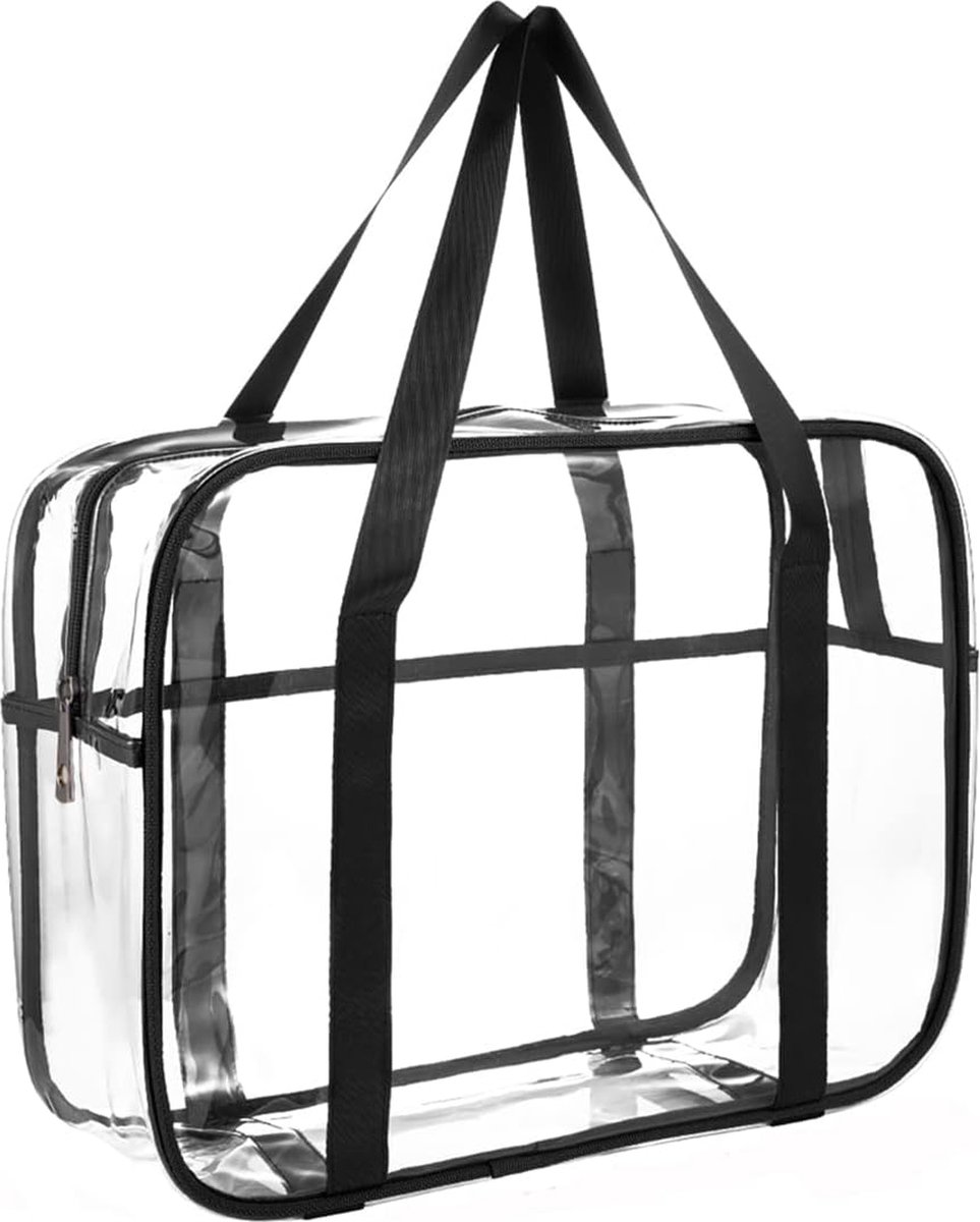 Transparante draagtas en Gym Clear Bag, voor Werk, Sport Games en Concerten