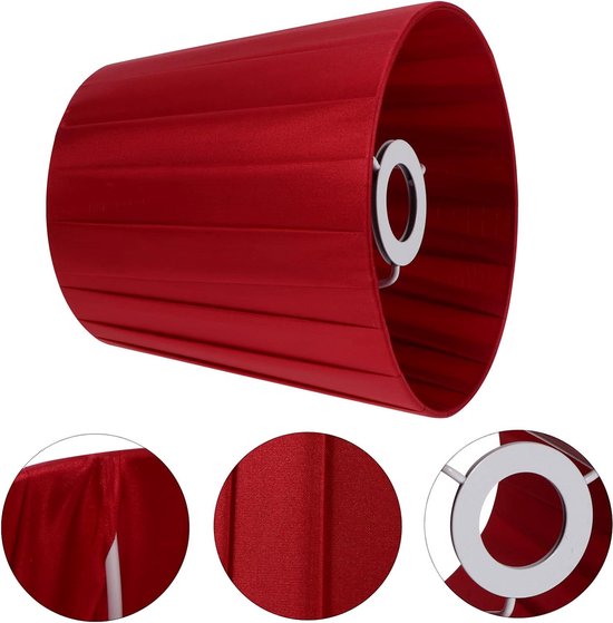 Lampenkap Classic S, bordeauxrood