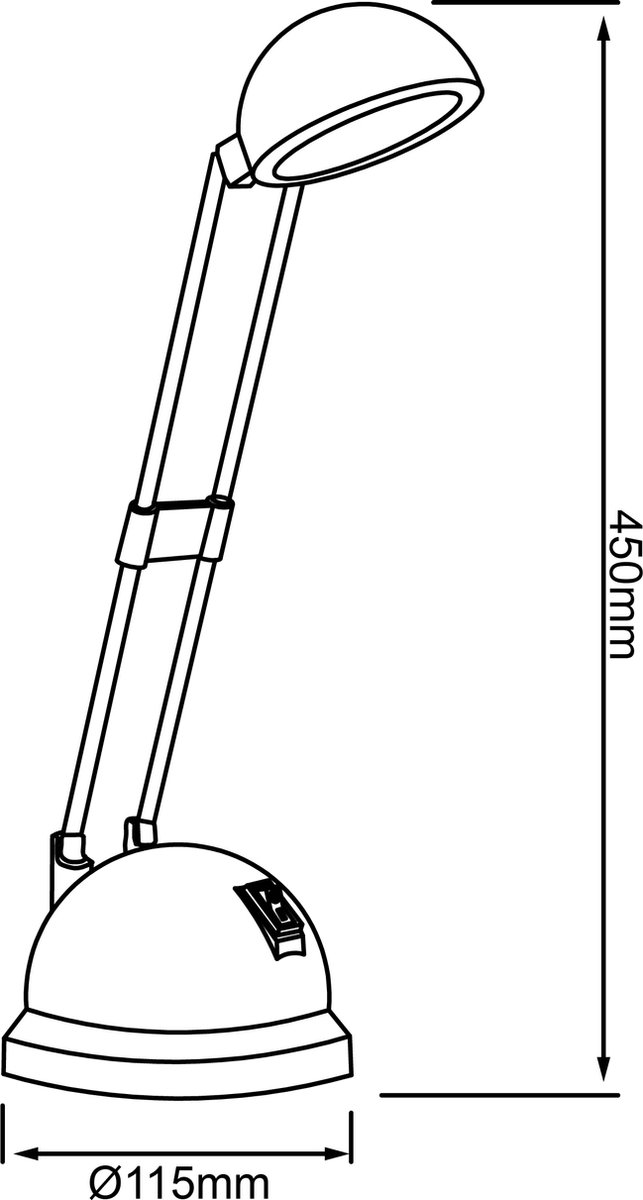 Brilliant Kartina - Bureaulamp thumbnail 5
