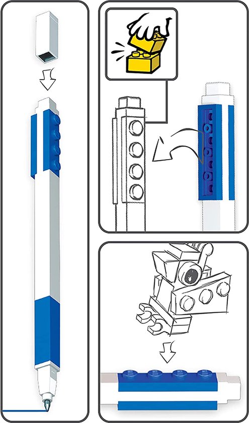 Stylos Gel LEGO