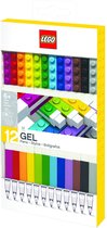 LEGO Stationery - 12 Brick Gel Pens (516390)