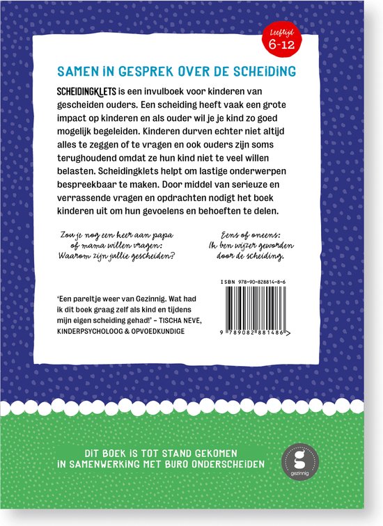 Scheidingklets
