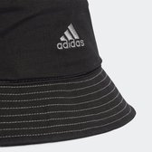 adidas Sportswear Classic Cotton Bucket Hat - Unisex - Zwart- Volwassenen (M/L)