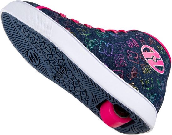 Heelys Veloz Denim / Pink / Rainbow