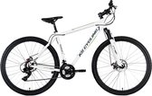 Ks Cycling Fiets Hardtail mountainbike 29" Twentyniner Heist met 21 versnellingen wit - 51 cm