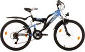 Ks Cycling Fiets 24'' kinderfiets Zodiac van KS Cycling, zwart-blauw, FH 38 cm - 38 cm