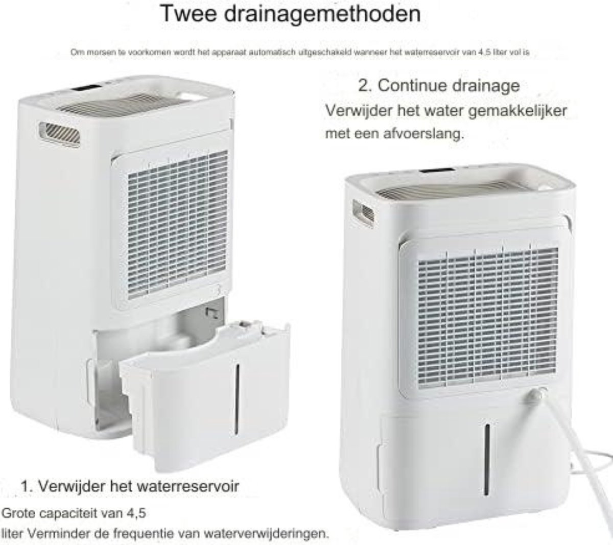 MiniDry - Luchtontvochtiger: Mini luchtdroger van