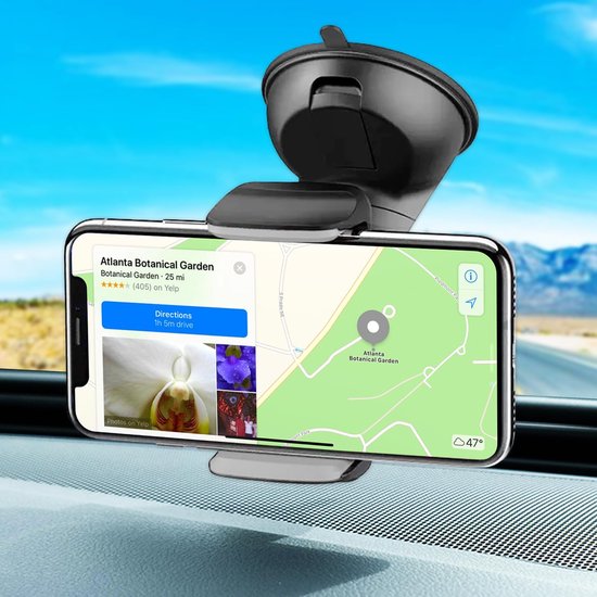 ipow Universele siliconen mobiele telefoonhouder Auto