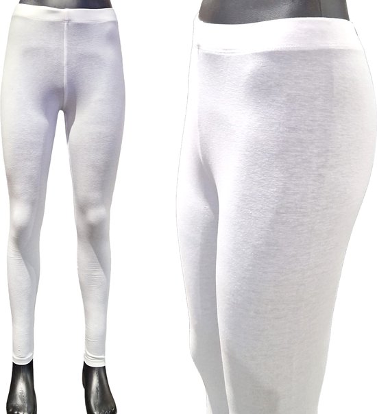 White Legging Women's long leggings with elastic waistband and side seams. Anatomic design. Extra-soft texture — afbeelding 5