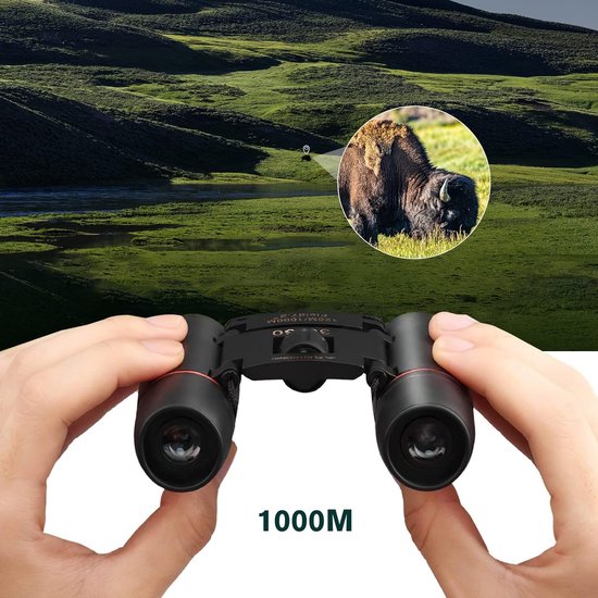 Jumelles Compactes Pour L'Observation Des Oiseaux | Télescope Binoculaire 60 X60 Hd Pour L