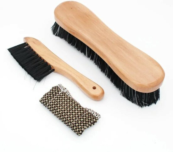 EVTSCAN Pool Billiard Snooker Table Brush Hair Sweep Rail Clean Tool Juego de Limpieza Accesorios 2 Piezas EVTSCAN Pool Billiard Snooker Table Brush Hair Sweep Rail Clean Tool Juego de Limpieza Accesorios 2 Piezas