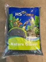 HS Aqua | Gravier d'aquarium | Noir | 1 - 2mm | 9 kg