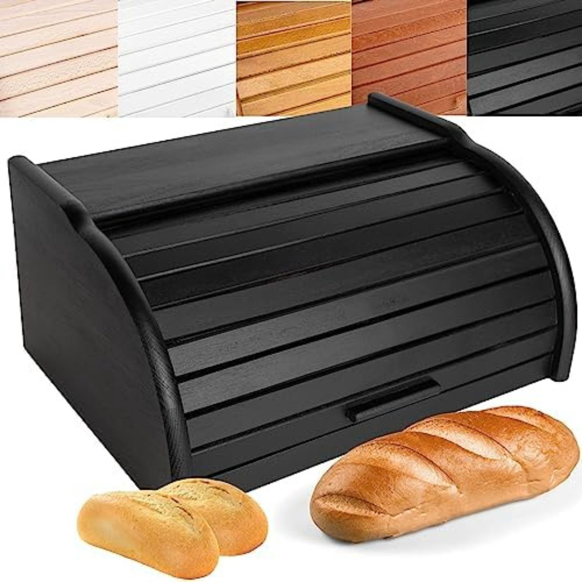 Brood Bewaardoos - Brood Opbergdoos - Vershouddoos Brood - Zwart