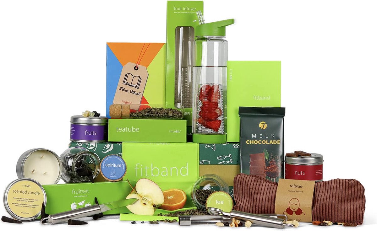 Fitbox - Kerstpakket Balance extra - Duurzaam - Origineel - Biologisch