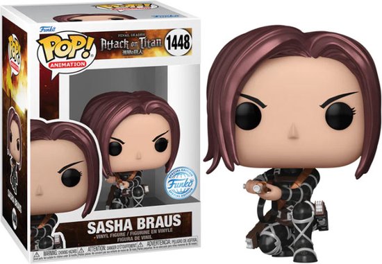 Funko Pop! #238 Sasha Braus AOT de segunda mano por 100 EUR en Torrefarrera en WALLAPOP