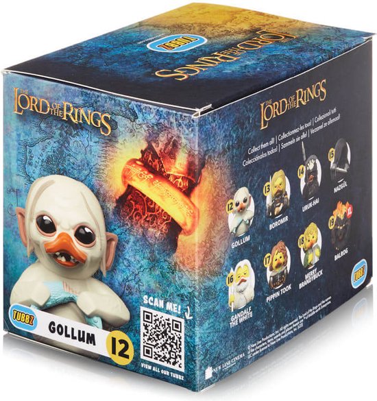 Best of TUBBZ Boxed Badeend - The Lord of the Rings - Gollum - 9cm - TUBBZ