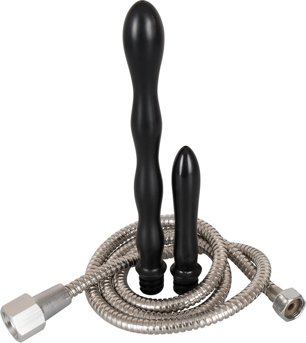 Goedkoopste You2Toys – Anal Shower met 2 Verschillende Plugs en Doucheslang voor Dubbel Genot Deluxe Uitvoering – Zwart