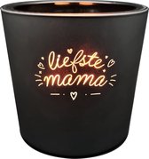 Liefste Mama Large Cinnamon Spice Geurkaars - Het ultieme cadeau voor De Liefste Mama! - 45 branduur!
