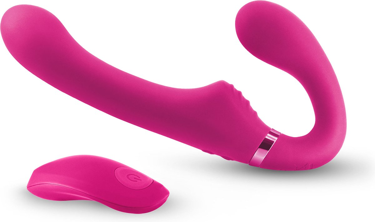 Goedkoopste Strapless strap-on dildo ShiShi Midnight Rider - roze