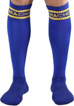 MACHO UNDERWEAR | Macho Male Long Socks One Size - Blue