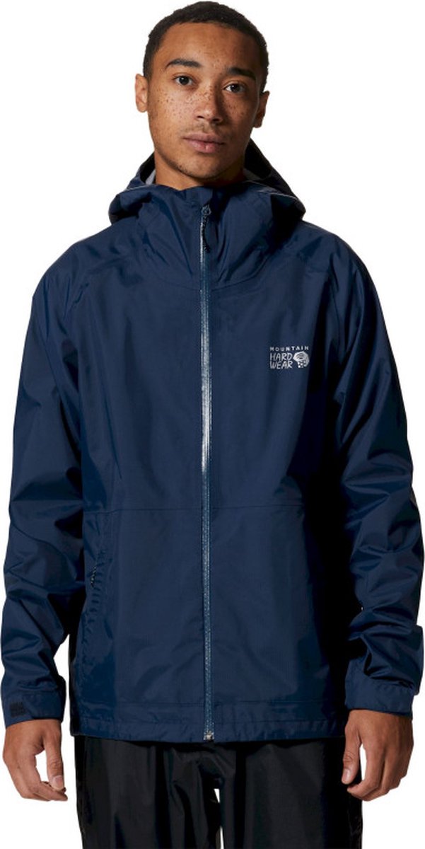 Mountain Hardwear Threshold Jacket - Regenjas - Heren Hardwear Navy XL