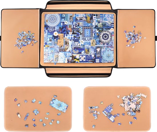 Stena® Portapuzzle Deluxe 1000 pièces - 80x58cm - Dossier puzzle - Étui à  puzzle - | bol
