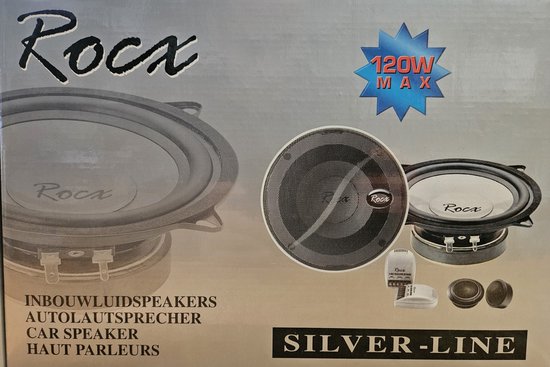 Rocx rocx 13cm composet 120watt silver-line | bol