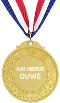 Akyol - fijne vader dag ouwe medaille goudkleuring - Vader - familie - cadeau