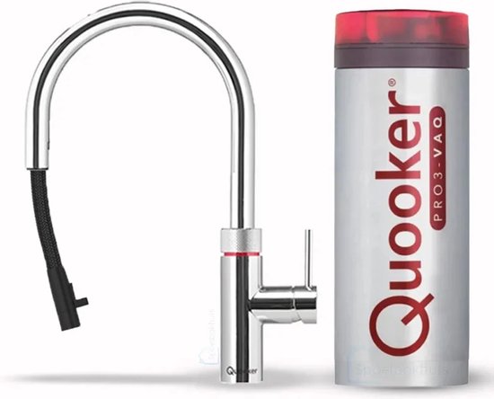 Quooker Flex chroom met PRO3 reservoir