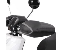 Handlebar Hand Boots, Warm Handlebar Warmers, Universal, Waterproof Hand Warmers, Thermal Handlebar Sleeves, Warm Muffs Glove for Motorcycle Scooter, Black