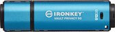 Kingston Technology IronKey Vault Privacy 50 USB flash drive USB Type-A 3.2 Gen 1 (3.1 Gen 1) Zwart, Blauw