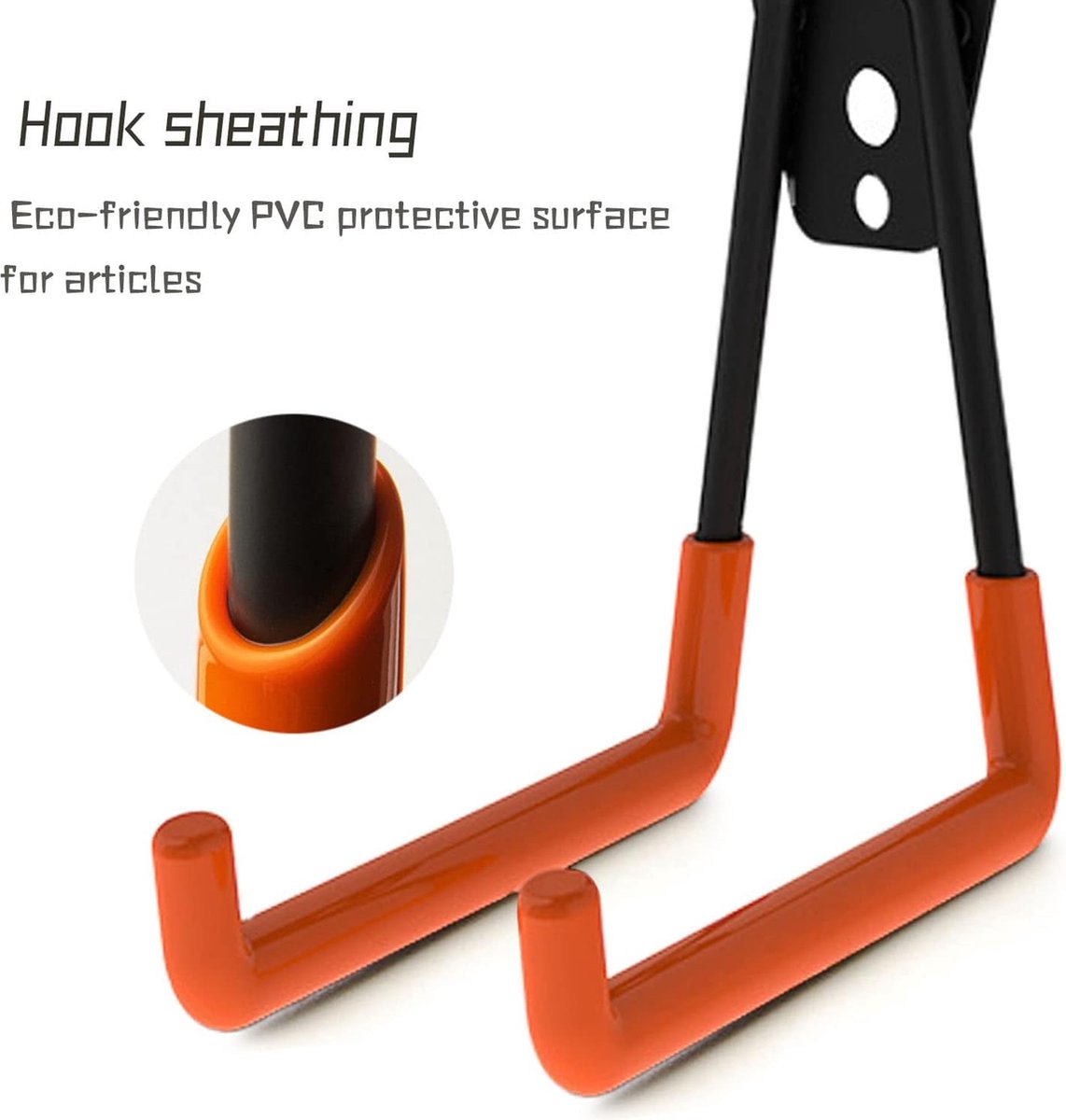 pipabiba Heavy Duty Opslag Garage Haak, 10 Pack Utility J Haken pipabiba Heavy Duty Opslag Garage Haak, 10 Pack Utility J Haken